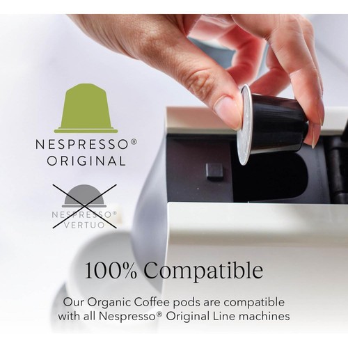CRU Kafe Organic Fair Trade Half-Caff Pods 10s thumbnail 5