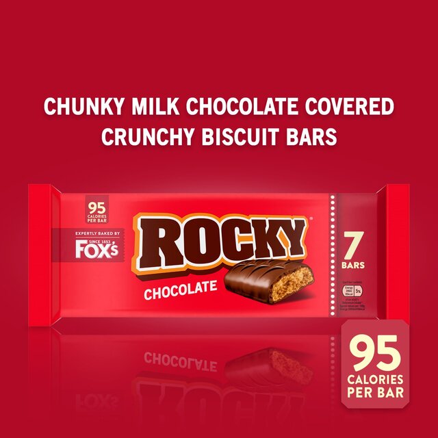 Fox's Rocky Chocolate Biscuit Bars Multipack thumbnail 5
