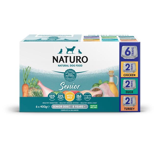 Naturo Senior Variety Pack with Rice