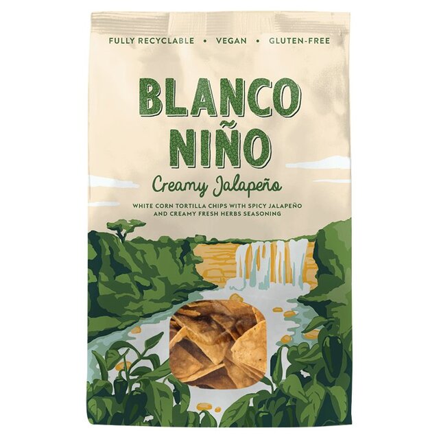 Blanco Nino - Creamy Jalapeno White Corn Tortilla Chips