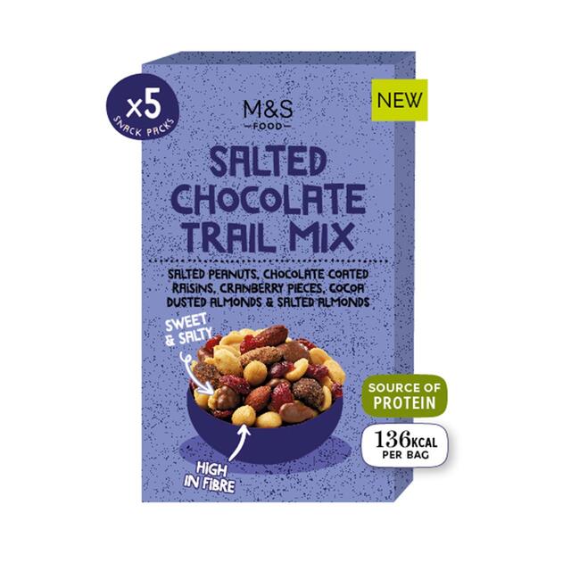 M&S Salted Chocolate Trail Mix