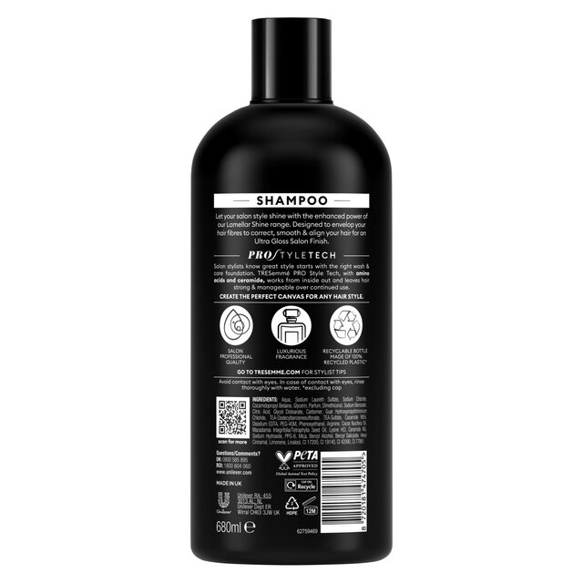 TRESemme Lamellar Shine Shampoo thumbnail 3