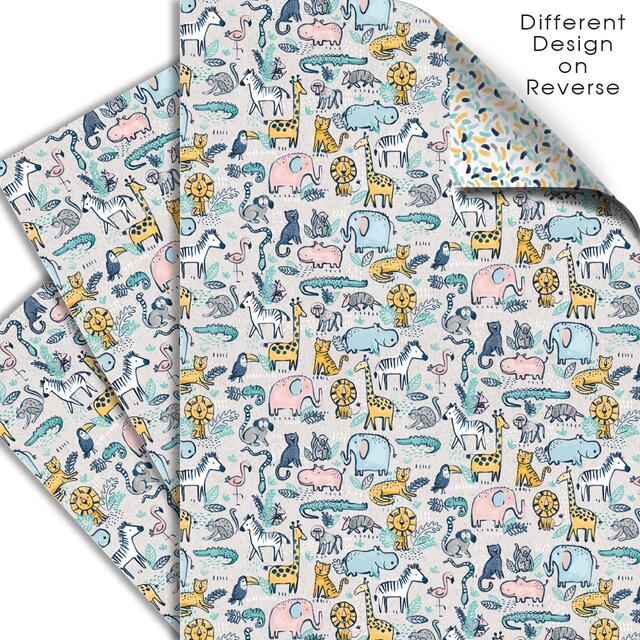 Safari Club Double Sided Gift Wrap Sheets thumbnail 2