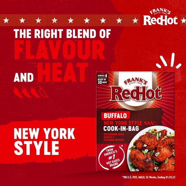 Frank's RedHot Buffalo New York Style Cook-In-Bag thumbnail 3