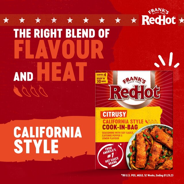 Frank's RedHot Citrusy California Style Cook-In-Bag 25G thumbnail 2