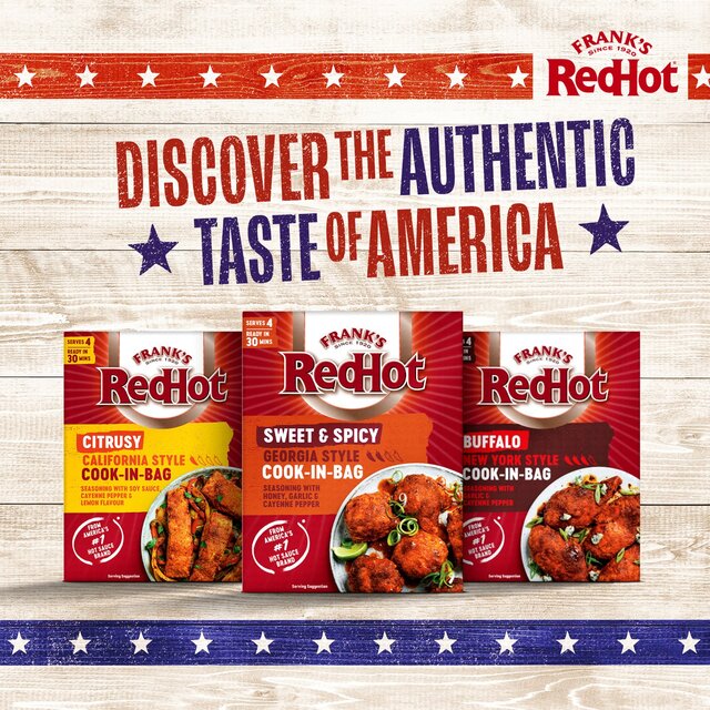 Frank's RedHot Sweet & Spicy Georgia Style Cook-In-Bag thumbnail 3