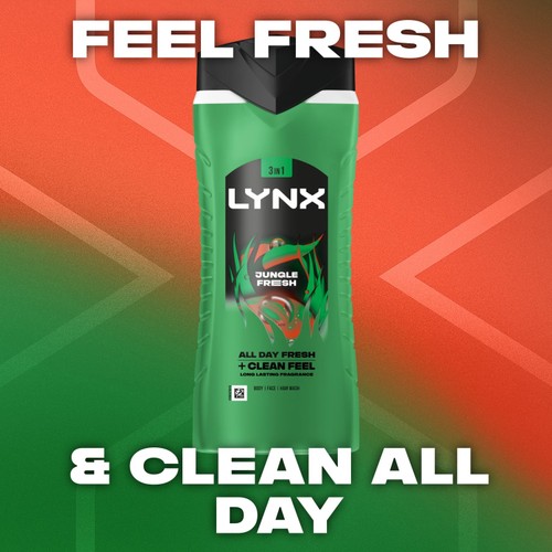 Lynx Jungle Fresh Shower Gel thumbnail 2