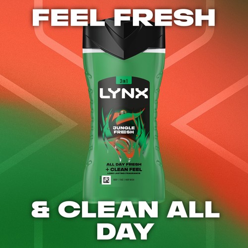 Lynx Jungle Fresh Shower Gel thumbnail 2