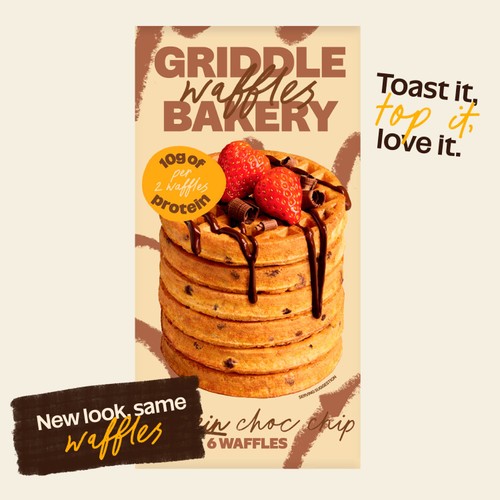 Griddle Bakery Choc-Chip Protein Waffles thumbnail 2