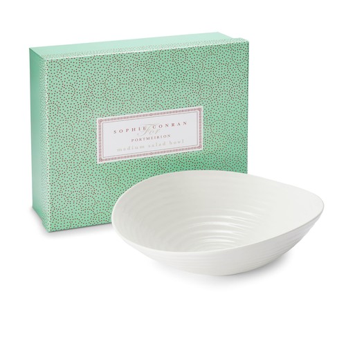 Sophie Conran Porcelain White Salad Bowl thumbnail 5