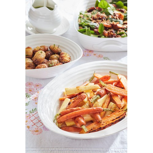 Sophie Conran Porcelain White Salad Bowl thumbnail 7