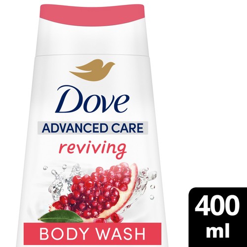 Dove Reviving Advanced Care Body Wash Shower Gel Pomegranate & Hibiscus