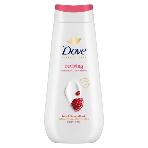 Dove Reviving Advanced Care Body Wash Shower Gel Pomegranate & Hibiscus thumbnail 2