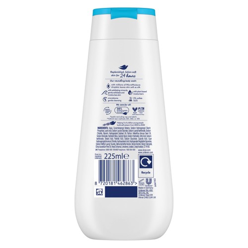 Dove Gentle Scrub Advanced Care Body Wash Shower Gel Exfoliating Minerals thumbnail 2