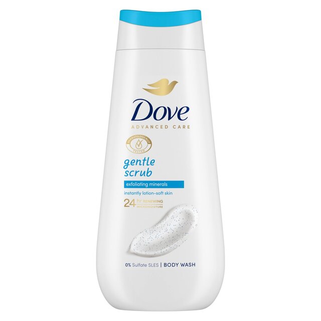 Dove Gentle Scrub Advanced Care Body Wash Shower Gel Exfoliating Minerals thumbnail 2