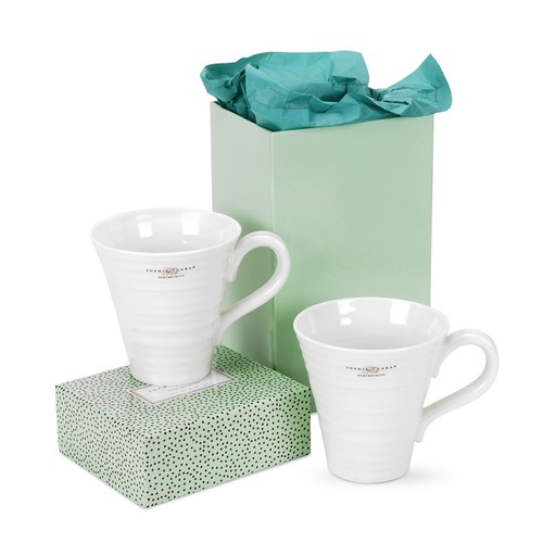 Sophie Conran White Porcelain Mugs Set thumbnail 2