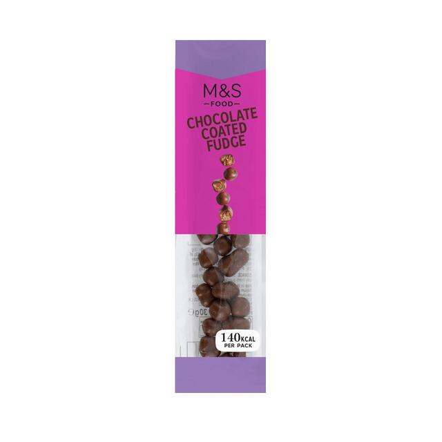 M&S Chocolate Coated Fudge