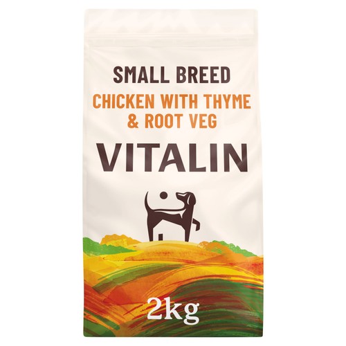 Vitalin Small Breed Adult Chicken with Veg & Thyme