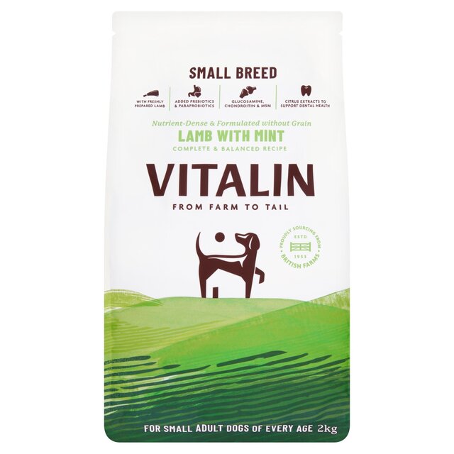 Vitalin Small Breed Adult Lamb and Mint