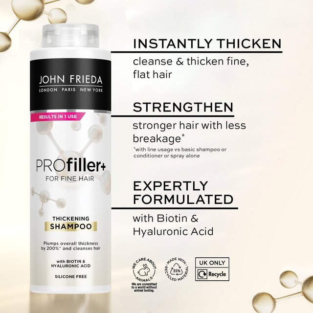 John Frieda Volume PROfiller+  Thickening Shampoo thumbnail 2