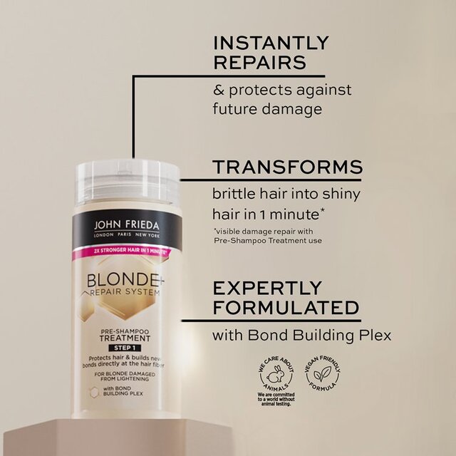 John Frieda Blond Repair System Pre-Shampoo Treatment thumbnail 2