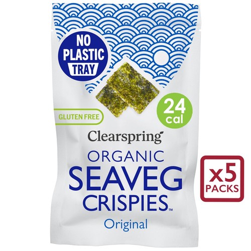 Clearspring Organic Seaveg Crispies Multipack - Original
