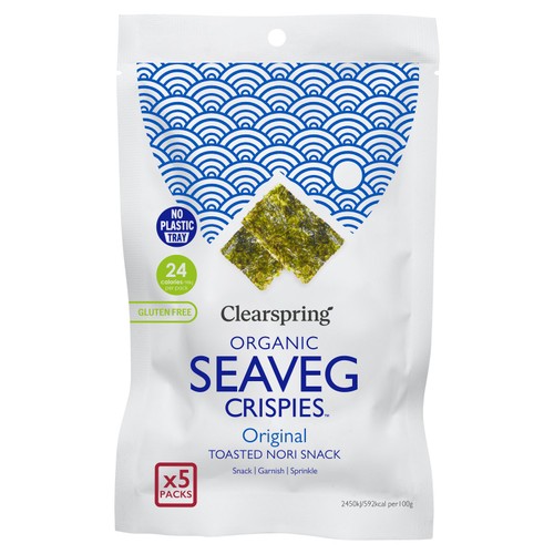 Clearspring Organic Seaveg Crispies Multipack - Original thumbnail 2
