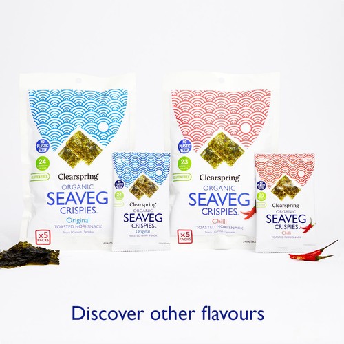 Clearspring Organic Seaveg Crispies Multipack - Original thumbnail 7
