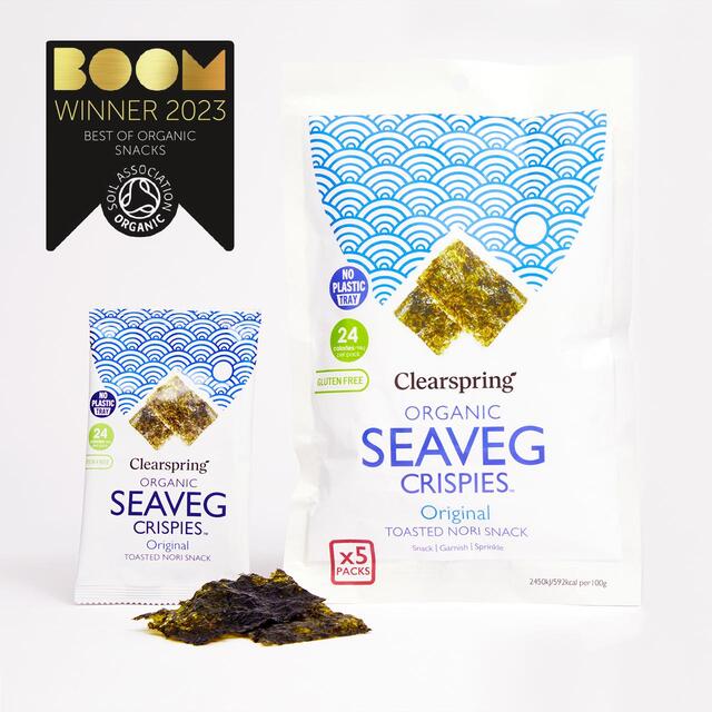 Clearspring Organic Seaveg Crispies Multipack - Original thumbnail 3