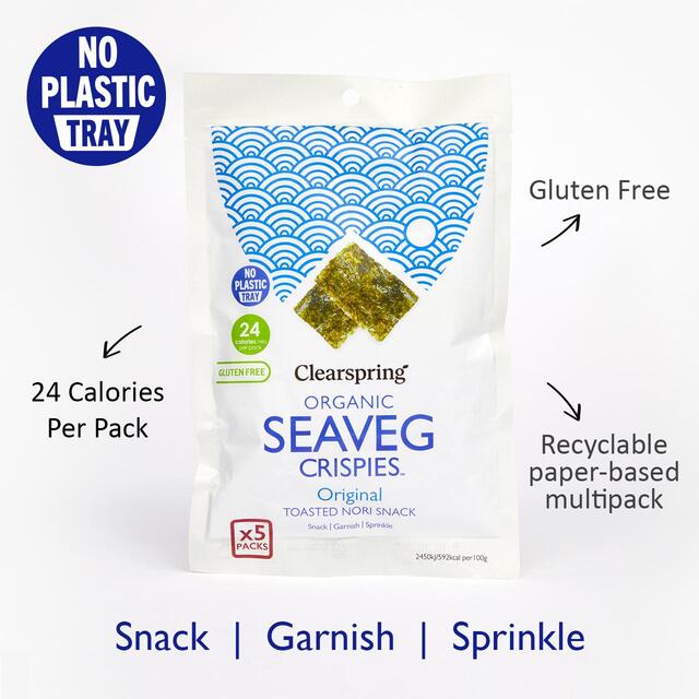 Clearspring Organic Seaveg Crispies Multipack - Original thumbnail 5