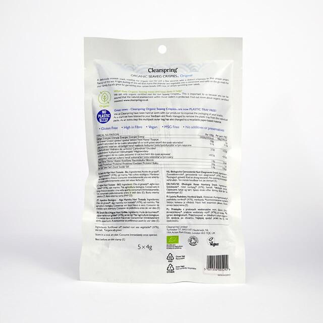 Clearspring Organic Seaveg Crispies Multipack - Original thumbnail 6