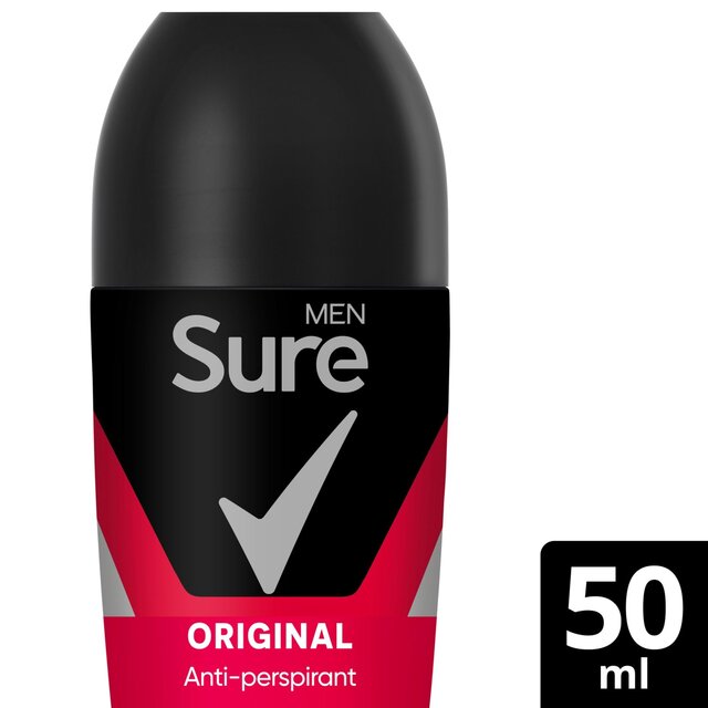 Sure Men Antiperspirant Deodorant Roll On Base Original