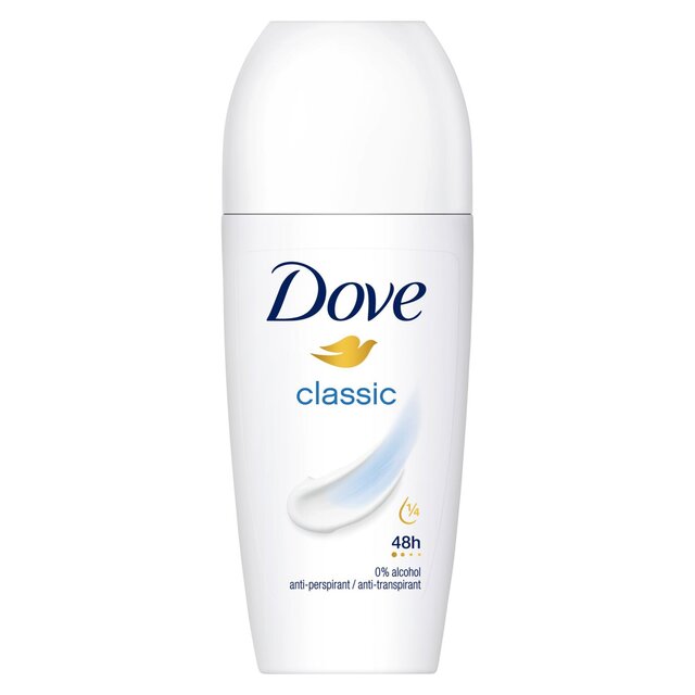 Dove Women Antiperspirant Deodorant Roll on Classic thumbnail 2