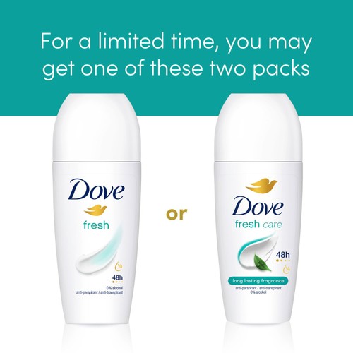Dove Women Antiperspirant Deodorant Roll on Fresh thumbnail 5