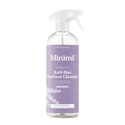Miniml Anti-Bac Surface Cleaner - French Lavender