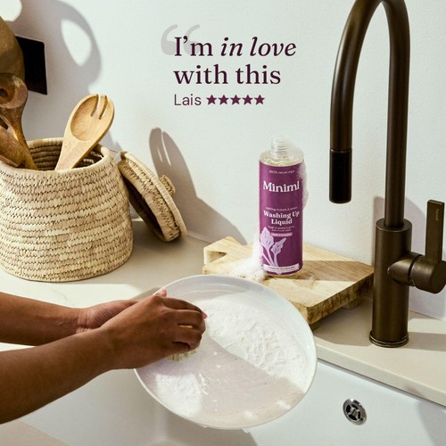 Miniml Washing Up Liquid - Rhubarb & Lemon thumbnail 5