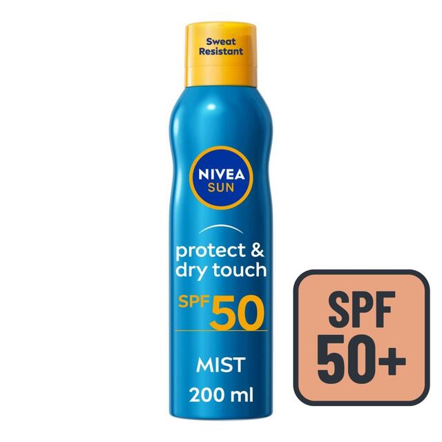 NIVEA SUN Protect & Dry Touch SPF 50 Mist Sunscreen Spray