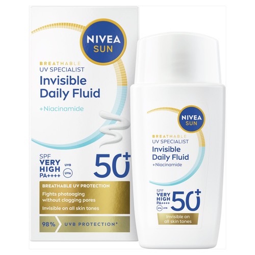 NIVEA SUN UV Face Invisible Daily Fluid SPF 50 Sunscreen