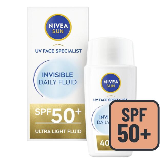 NIVEA SUN UV Face Invisible Daily Fluid SPF 50 Sunscreen