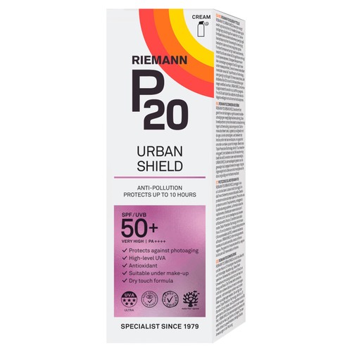 Riemann P20 Urban Shield Face SPF 50+ Sun Cream thumbnail 2
