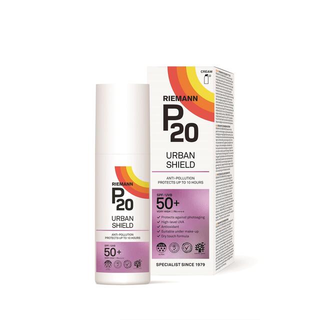 Riemann P20 Urban Shield Face SPF 50+ Sun Cream thumbnail 2