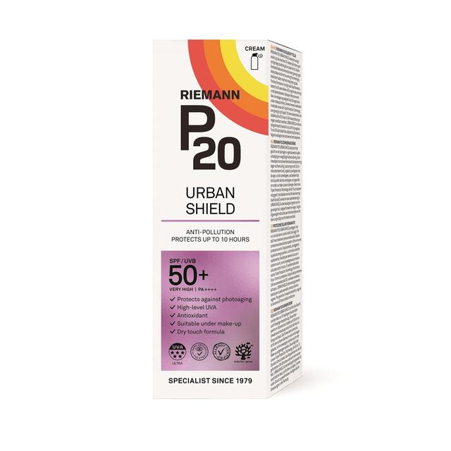 Riemann P20 Urban Shield Face SPF 50+ Sun Cream thumbnail 3