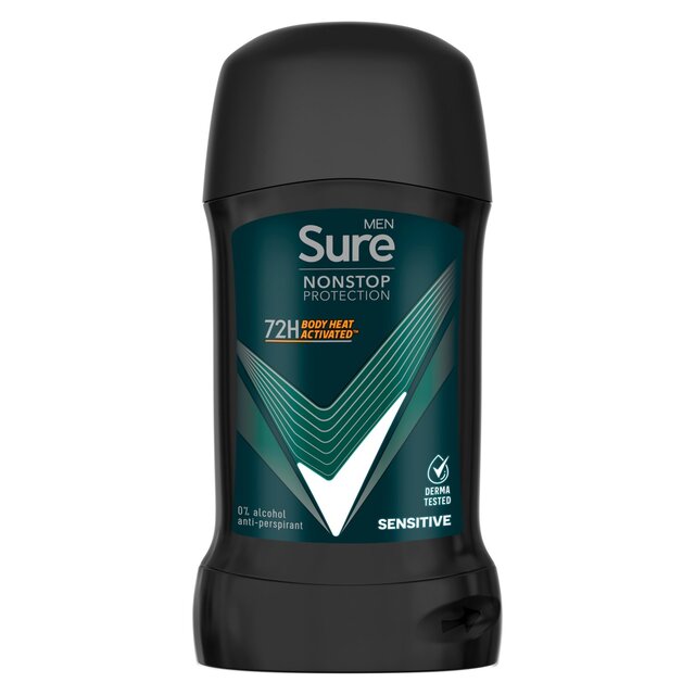 Sure Men Antiperspirant Deodorant Stick Nonstop Sensitive thumbnail 2