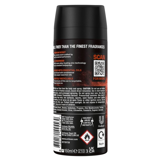 Lynx Fine Fragrance Collection Premium Deodorant Bodyspray Copper Santal thumbnail 3