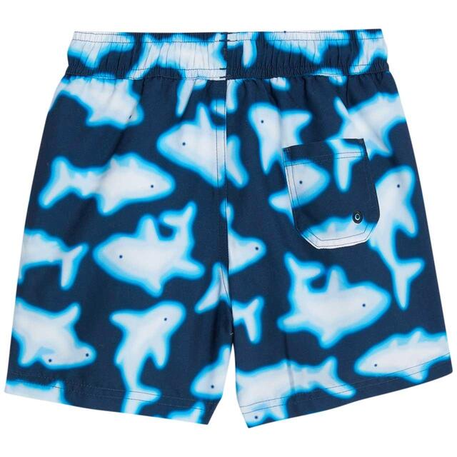 M&S Shark Swim Short, 2-8 Years, Navy thumbnail 2