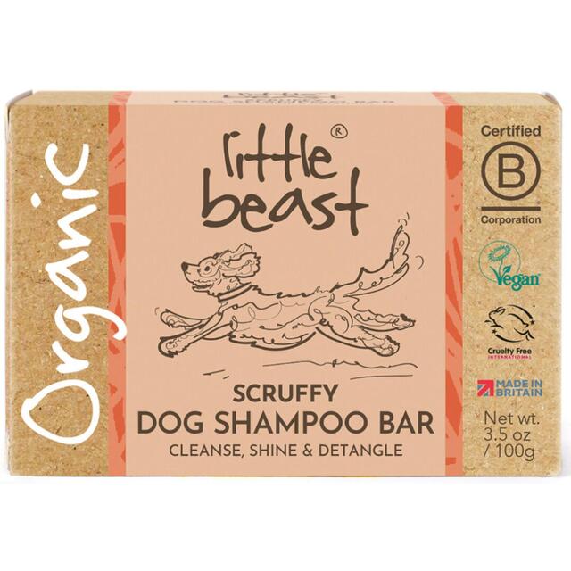 Little Beast Organic Scruffy Dog Shampoo Bar