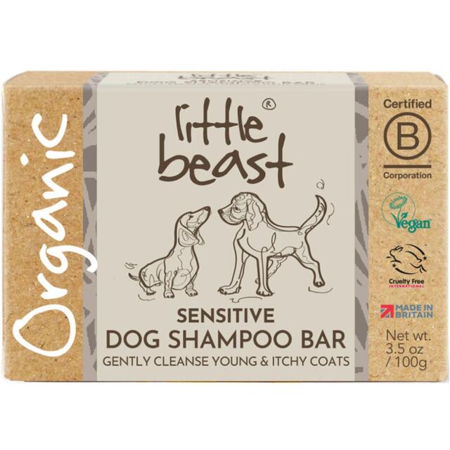 Little Beast Organic Sensitive Dog Shampoo Bar
