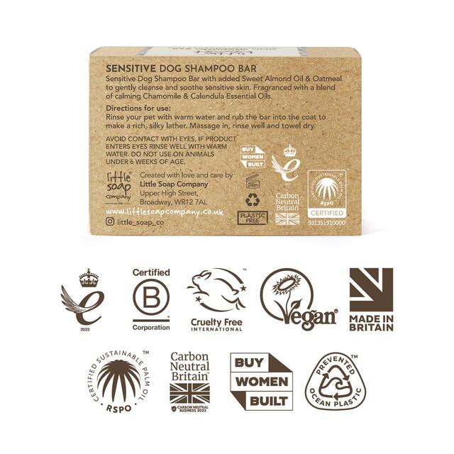 Little Beast Organic Sensitive Dog Shampoo Bar thumbnail 4