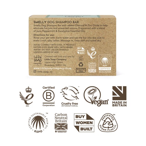 Little Beast Organic Smelly Dog Shampoo Bar thumbnail 4