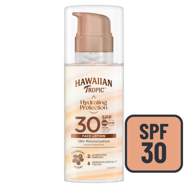 Hawaiian Tropic Face SPF 30 Sun Cream